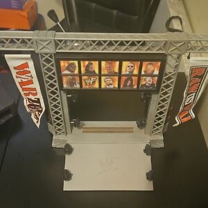 WWF RAW Wrestling Entrance Stage Playset